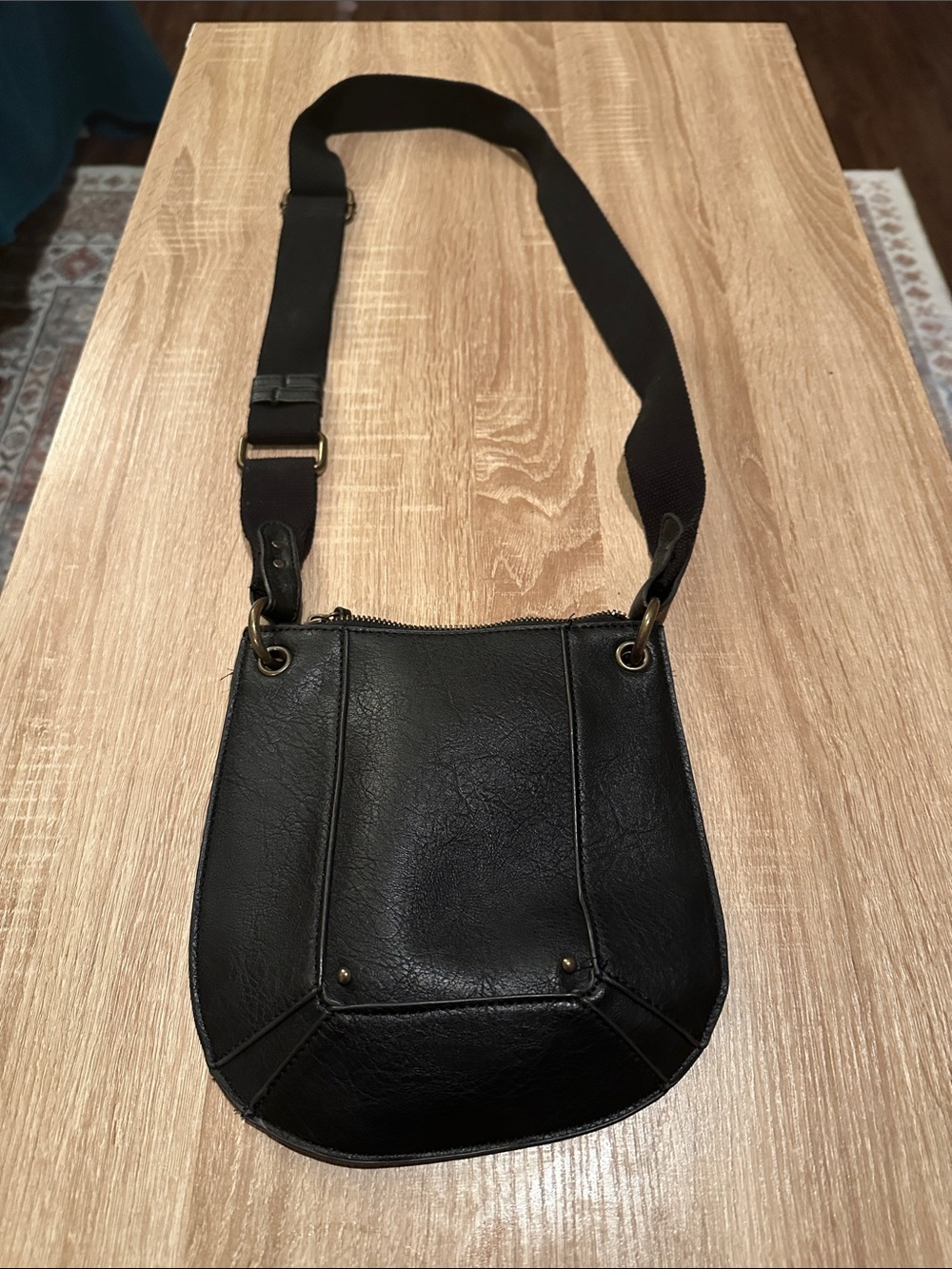 Black Crossbody Shoulder Bag